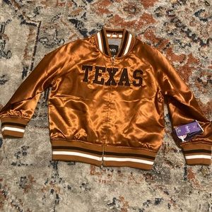 Texas Longhorns Women's Size Medium Cropped Jacket w/ 3/4 Length Sleeves